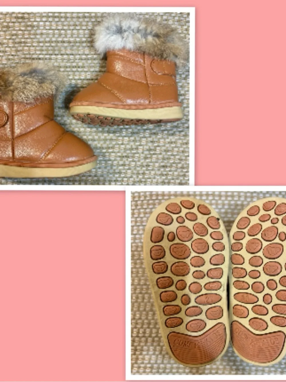 Infant Girls Winter Snow Boot  ~ Size 5.5